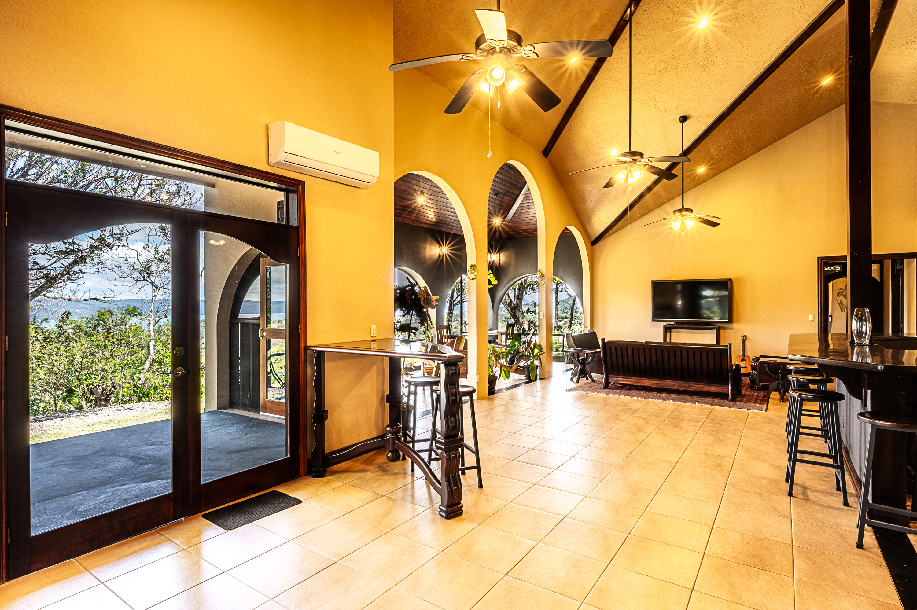 Spacious Arenal View Home with Cabins, Pavilion & Nature Trails  photo 13