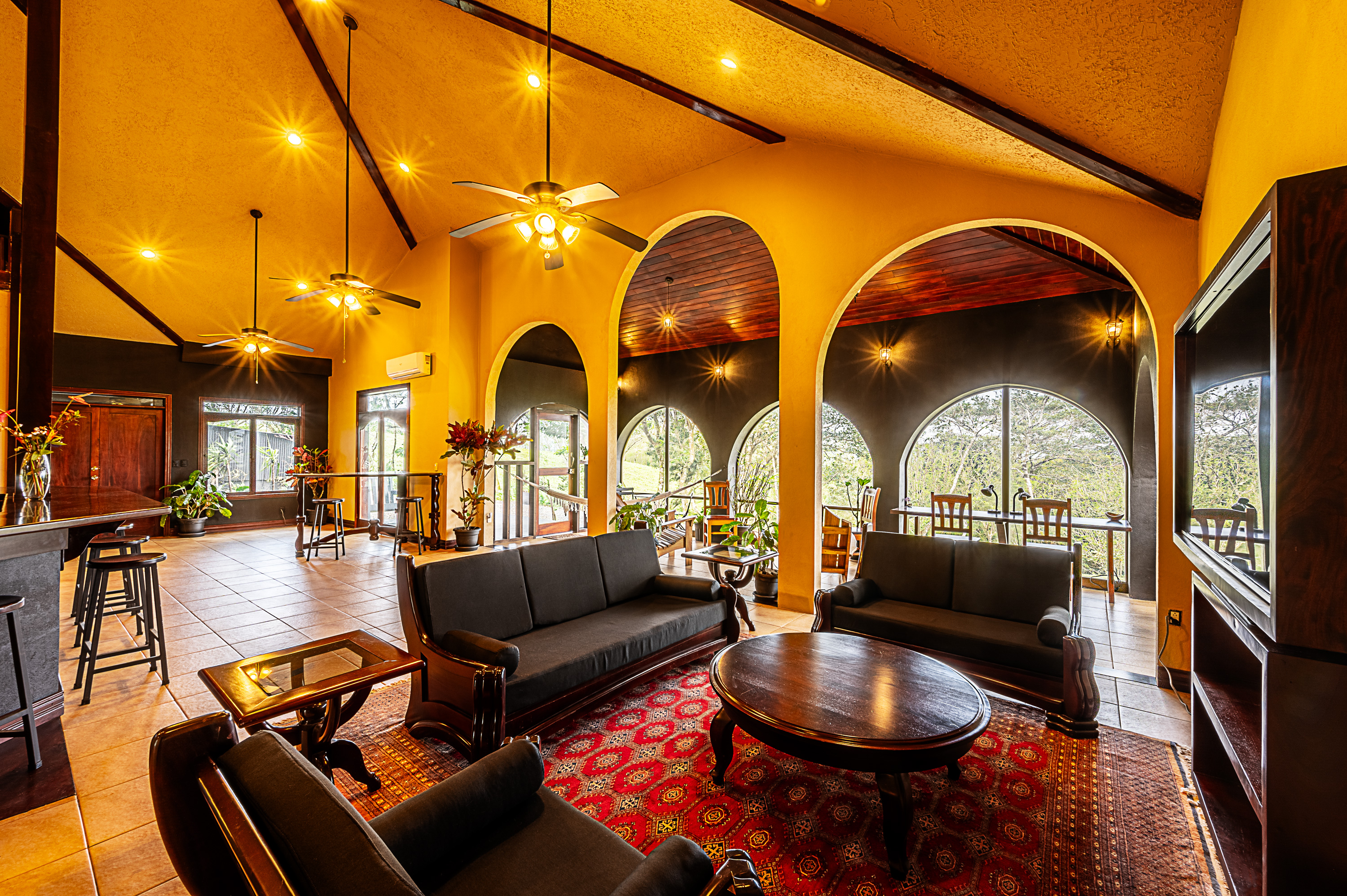 Spacious Arenal View Home with Cabins, Pavilion & Nature Trails  photo 15