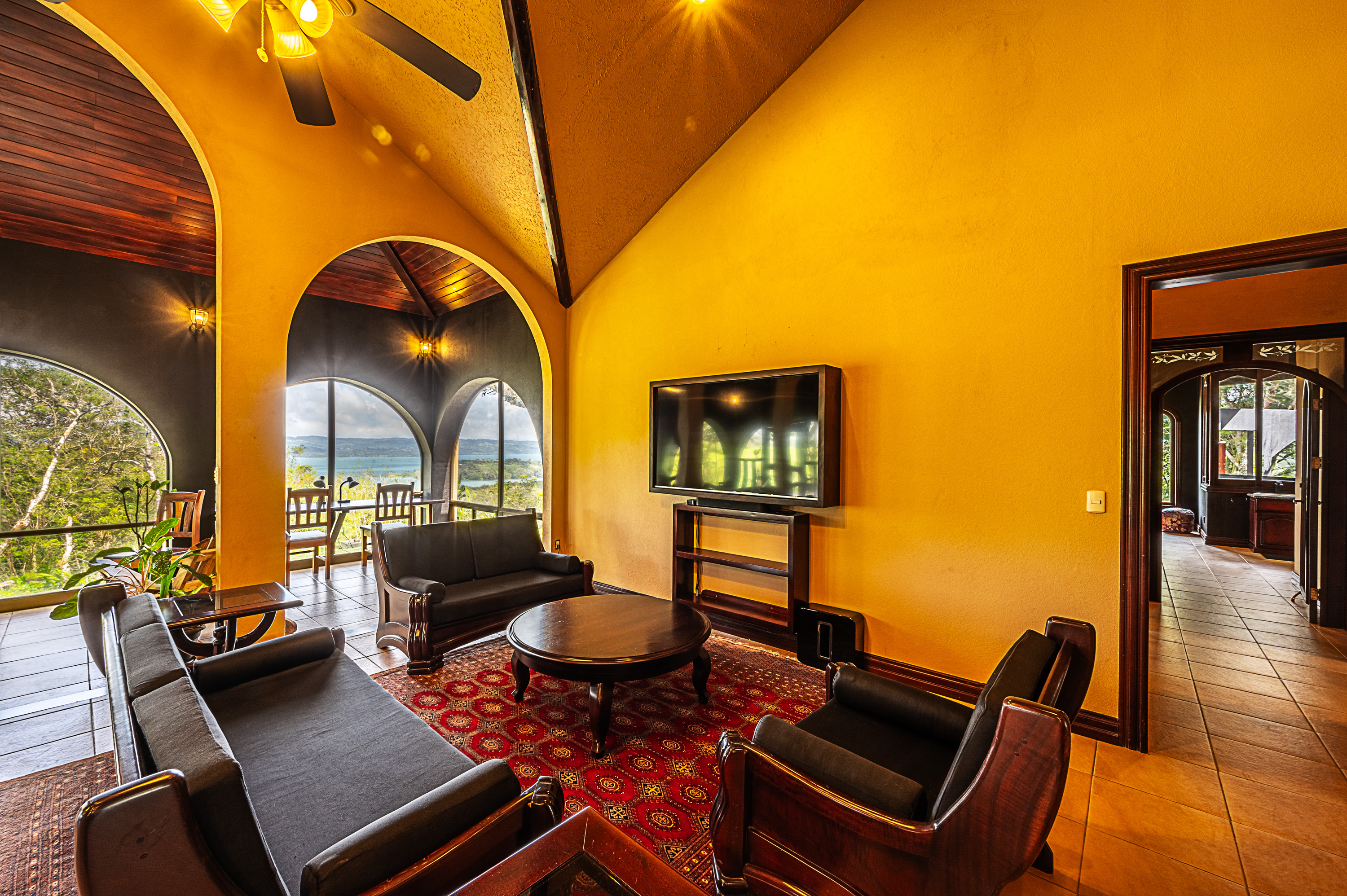 Spacious Arenal View Home with Cabins, Pavilion & Nature Trails  photo 16