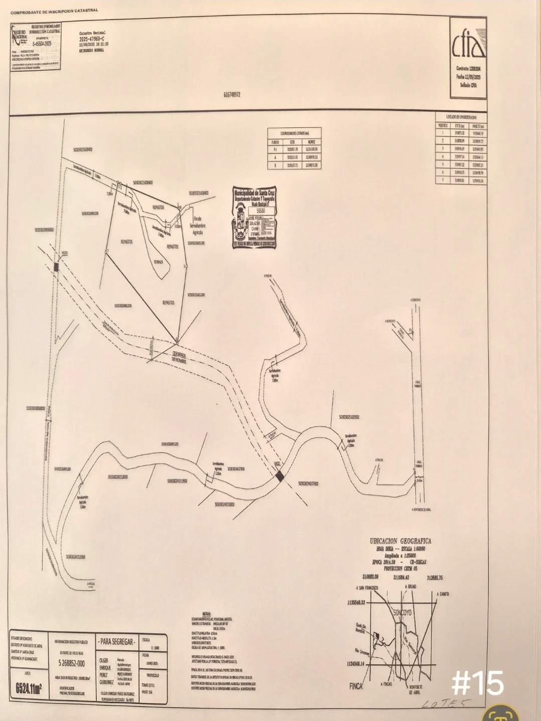 Lot #15: Spacious Mountain Lot with Strong Investment Value in Soncoyo photo 4