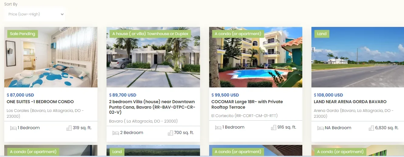 1000 m2 lot for sale in Altos de los Robles community near Liberia International Airport