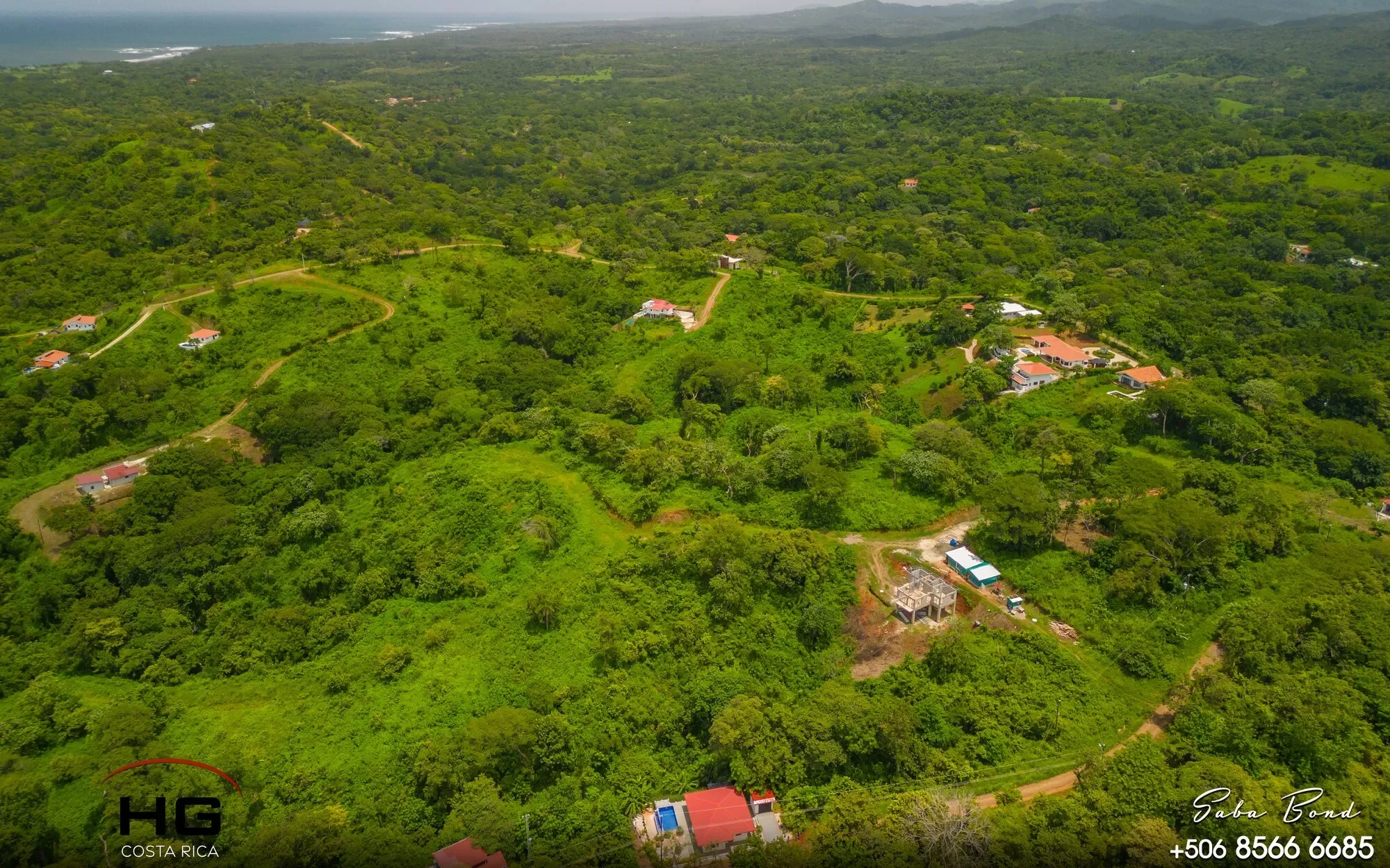 Lot D61: 578 m2 ocean view in Eco Development Playa Lagarto photo 8