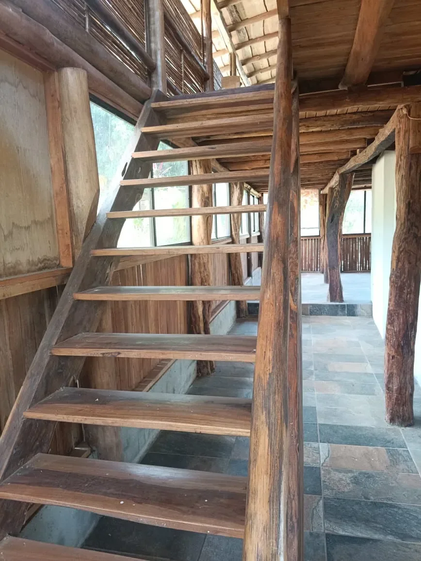 Finca Curcuma: Organic ocean view house built on a 2 hectares finca in San José de la Montaña