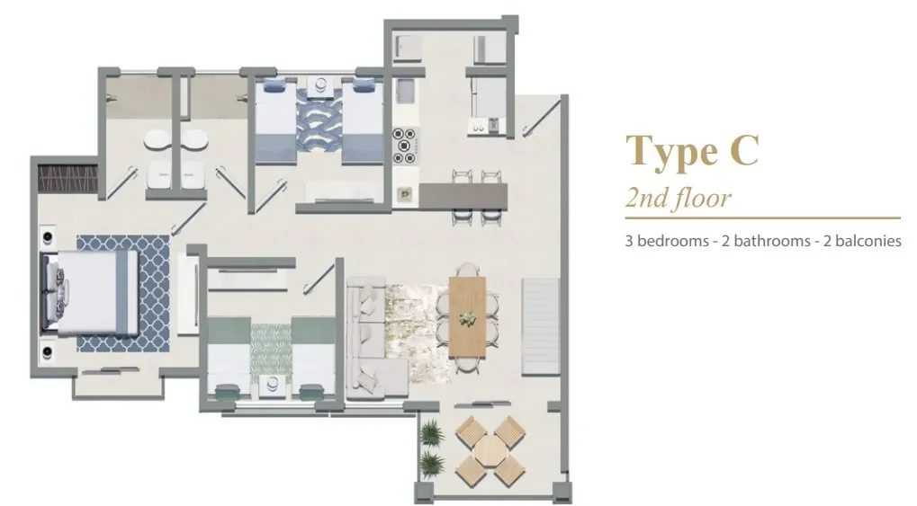 Condo Las Palmas: Pre-sale of 2 and 3-bedroom units in the third building under construction  Villareal  Tamarindo. photo 12
